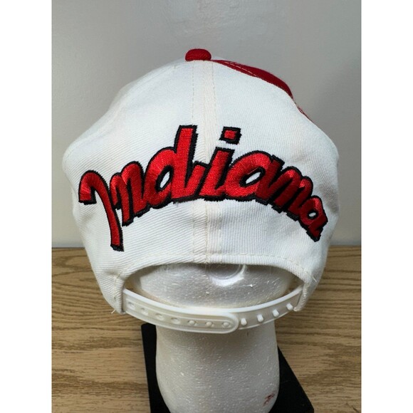 Vintage Indiana University IU Hoosiers Sports Specialties Snapback Hat Big Red - Picture 4 of 9